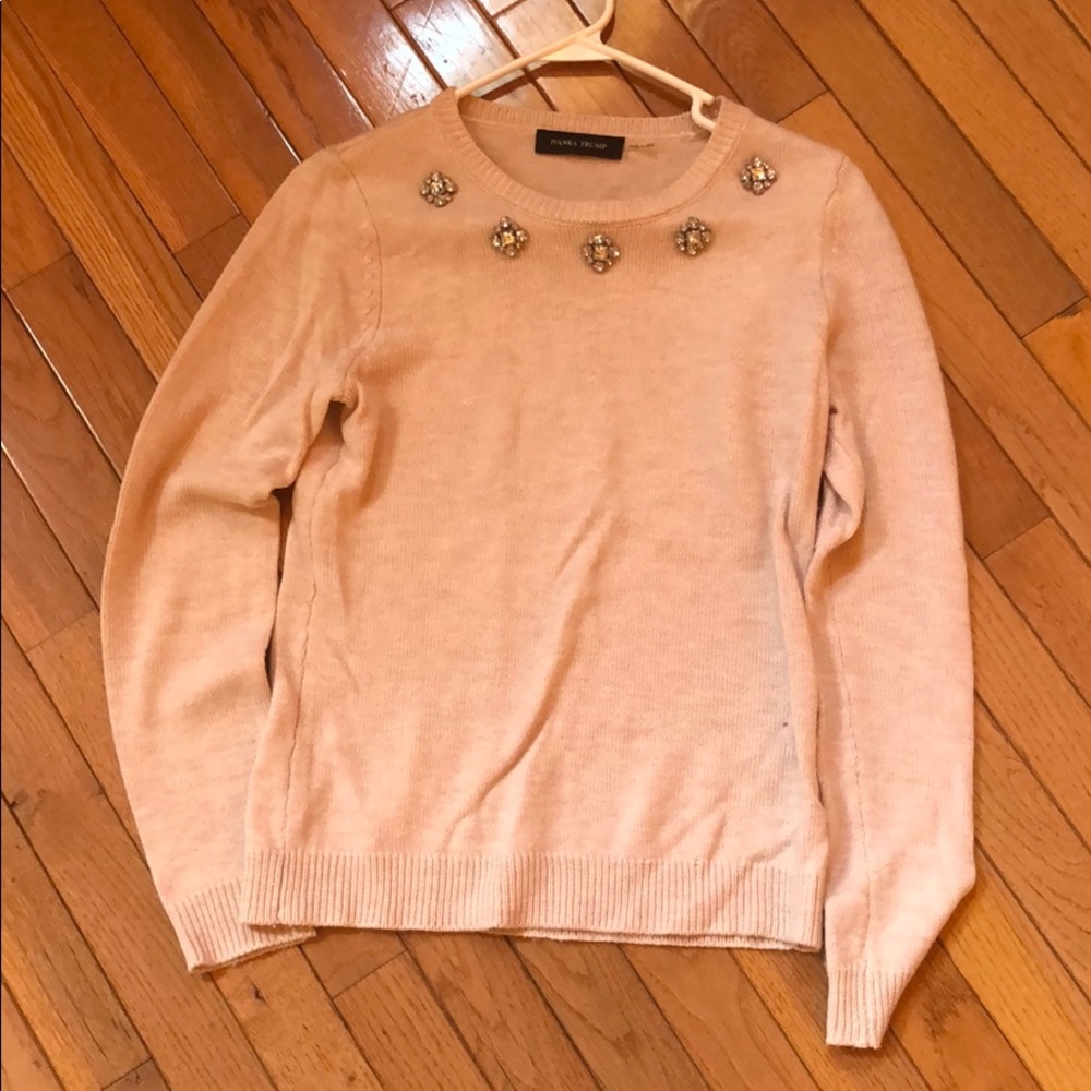 Light pink dress sweater